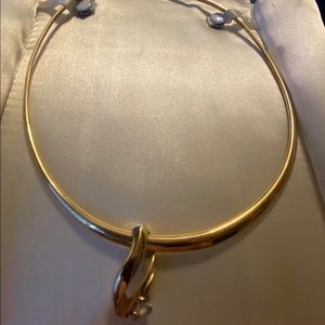 10k Omega Necklace with case